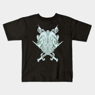 Knight Coat Of Arms Goats Illustration Kids T-Shirt